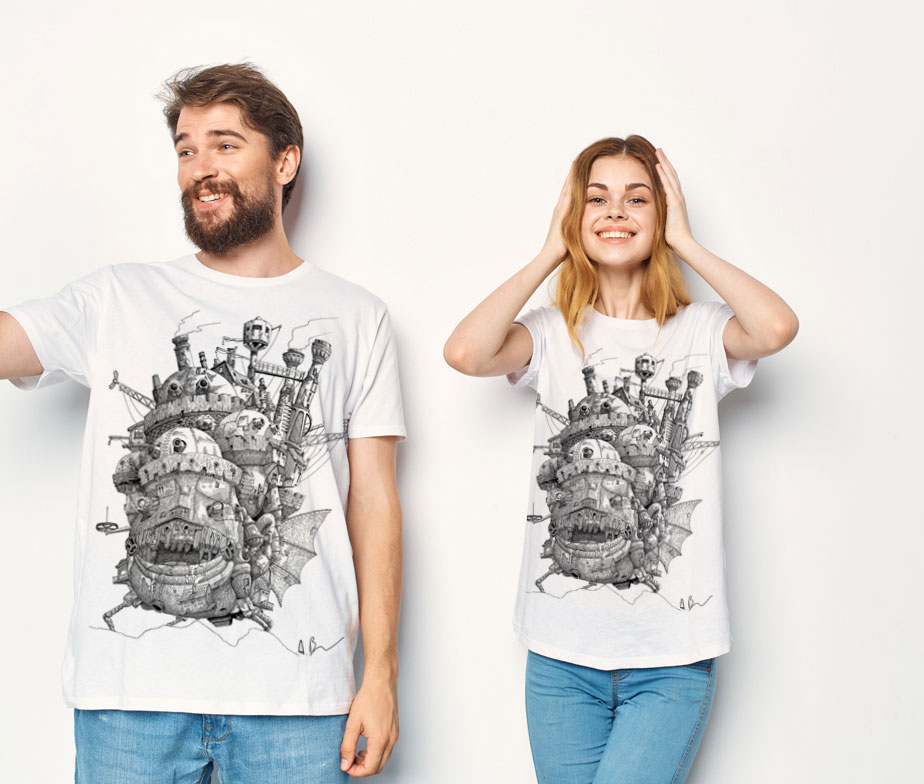Das wandelnde Schloss T-Shirt ⋆ azalera SHOP
